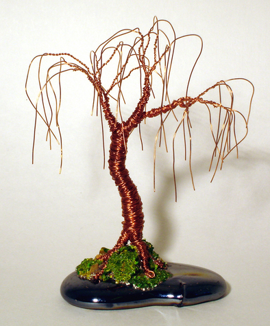 Oak Bonsai - Wire tree sculpture