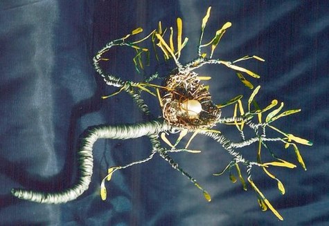 Bird Nest No. 1 - Wire Sculpture