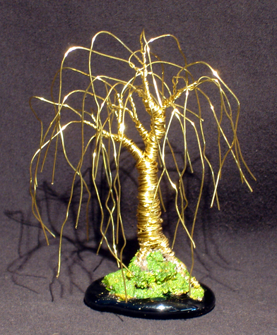Weeping Willow - Mini Tree Sculpture