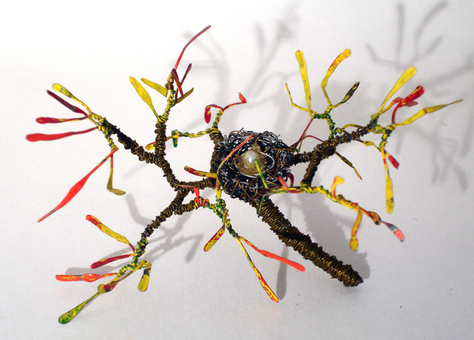 Bird Nest No.8  - Wire Sculpture