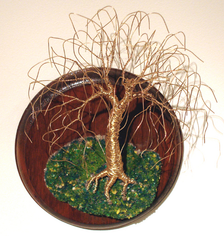 Willow on Round Base