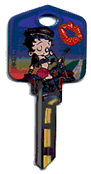 Betty Boop House Key