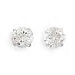 Unisex Design Genuine .925 Silver CZ Studs!