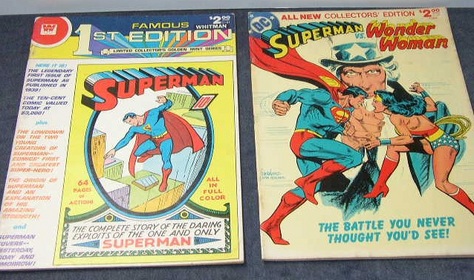 Large-Size Collector's Edition Comic Books - #1 & #2