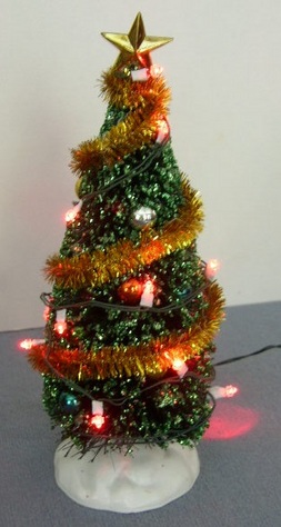 Lemax, Light-Up, Decorated Christmas Tree