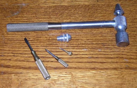 4-Piece Hammer & Nesting Screwdrivers