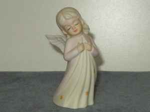 Lefton Kissing Angel Girl