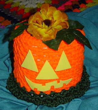 PUMPKIN FACE tissue cover
