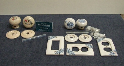 Cottage Door Knobs & Wall Plates