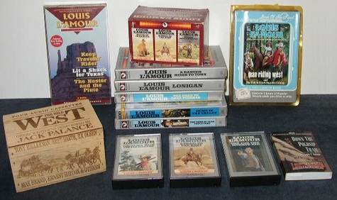 Louis LAmour - Audio on Cassette Tapes