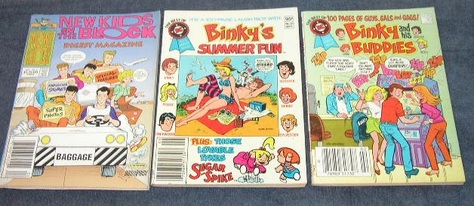 New Kids on the Block & Binky's Digest Magazine