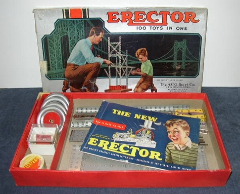 Item #1 - Complete, Erector, No. 3-1/2