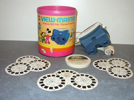 GAF Electric View-Master Deluxe Gift Pak w/Disney Favorites