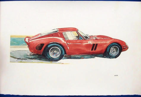Ferrari 250 GTO print
