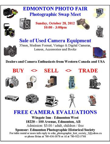 2012 annual PHOTOGRAPHIC SWAP MEET
