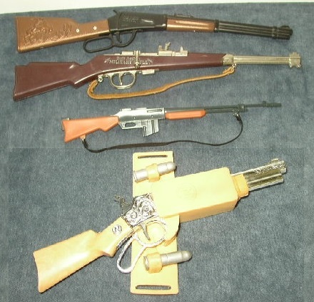 Vintage, Miniature Toy Rifle Collection