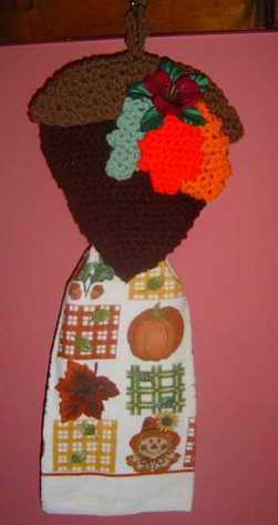 acorn towelholder