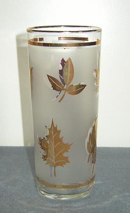24K Gold Leaf Iced Tea Glasses