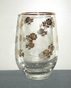 24K Gold Rose Tumblers