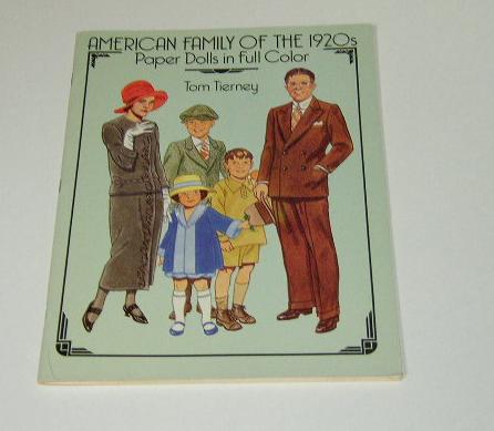 American Family of the 1920s Paper Dolls Book