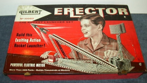 Gilbert Rocket Launcher Erector Set