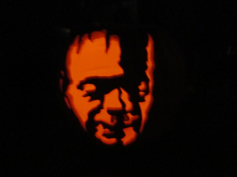 Frankenstein pumpkin