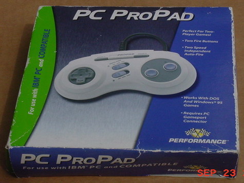 PC ProPad gamers pad