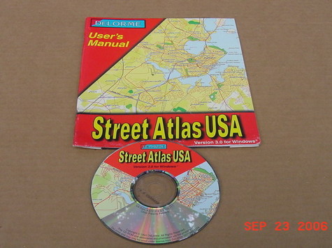 DeLorme Street Atlas USA v3.0