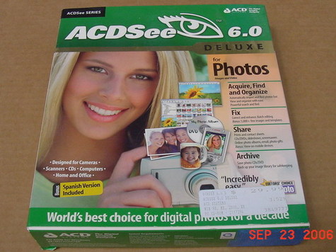 ACDSee 6.0 Deluxe (English & Spanish)