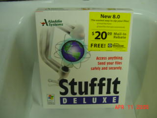Aladdin Systems Stuffit Deluxe 8.0