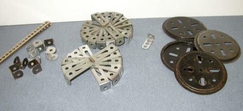 Early & Late Erector & Meccano Set Parts