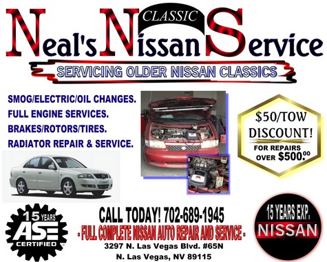 OLDER NISSAN CARS IN N. LAS VEGAS, NV