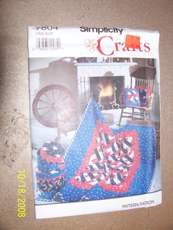 r/w/b quilt pattern