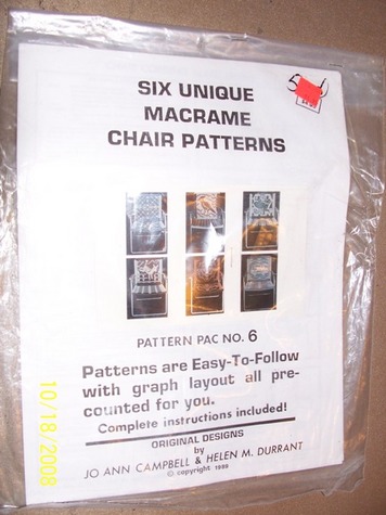 Six Unique Macrame Chair Patterns