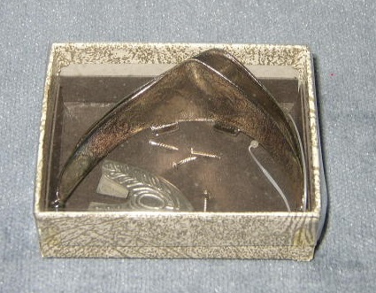 Silver, Western Boot Toe/Heel Guard & Belt Tip