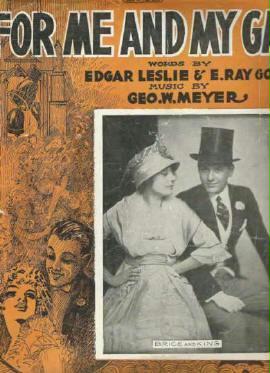 For Me and My Gal Sheet Music