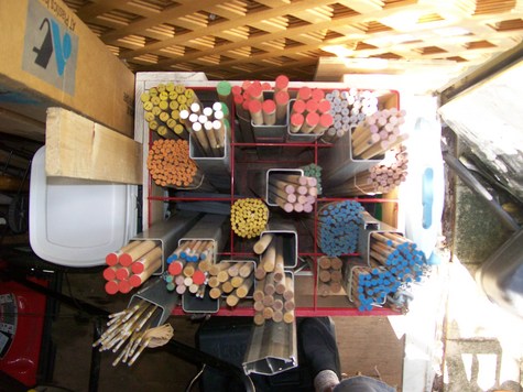 dowels and display