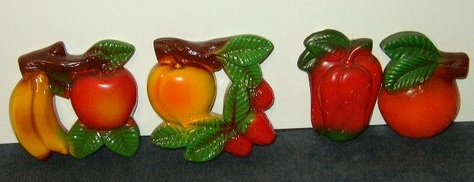 Vintage, Miller Studio Chalkware Fruit