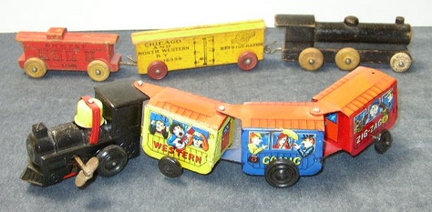 Vintage, Toy Trains