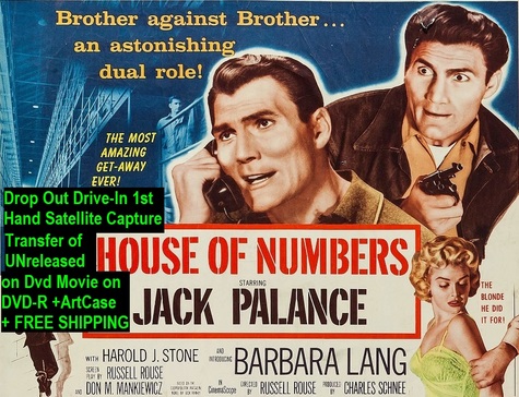 "House of Numbers" (1957){DVD-R}