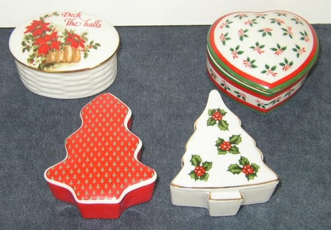 Holiday Trinket Boxes