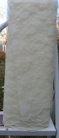 Ivory all over lace
