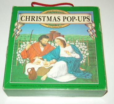 Christmas Pop-Up Books in Box