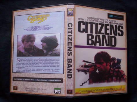 Citizens Band DVD 1977 (Aka Handle with Care) Paul Le Mat