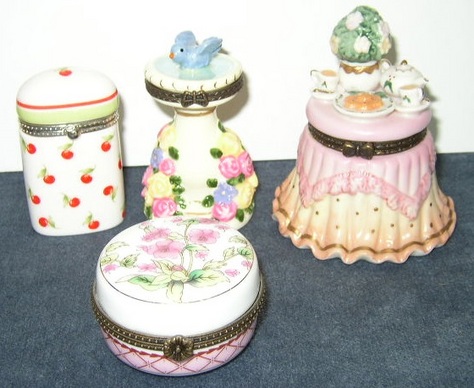 Hinged Boxes - Items #1 - #4