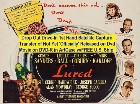 "Lured" (1947){DVD-R}