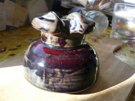 Brown Porcelain Insulator