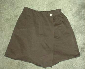Black Denim and Co Skort