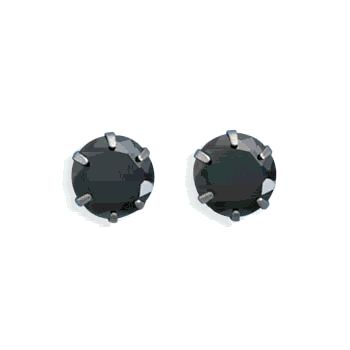 Stunning Black CZ Studs!