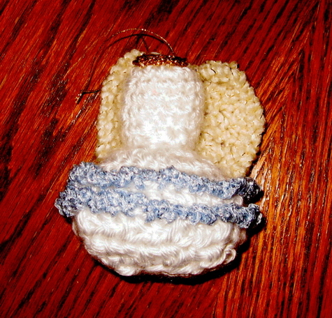Glitter Blue Angel